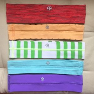 Lululemon headbands - multi- colored